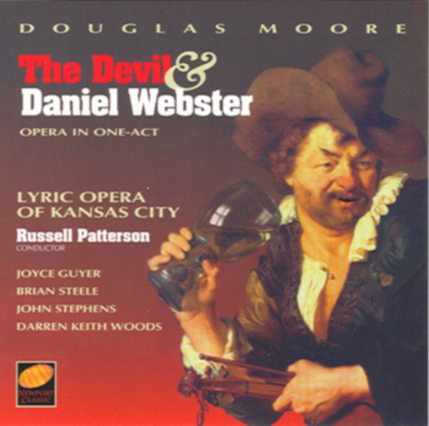 Обложка альбома «Douglas Moore: The Devil & Daniel Webster (Opera in One Act)» — Brian Steele, Darren Keith Woods, Joyce Guyer, Lyric Opera of Kansas City & Russell Patterson