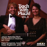Bach With Pluck, Vol. II - Dušan Bogdanović & Elaine Comparone