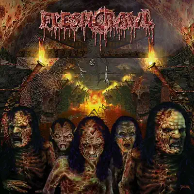 As Blood Rains from the Sky...We Walk the Path of Endless Fire - Fleshcrawl As Blood Rains from the Sky...We Walk the Path of Endless Fire - Fleshcrawl