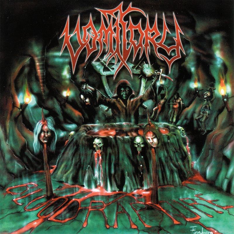 Blood Rapture by Vomitory album cover