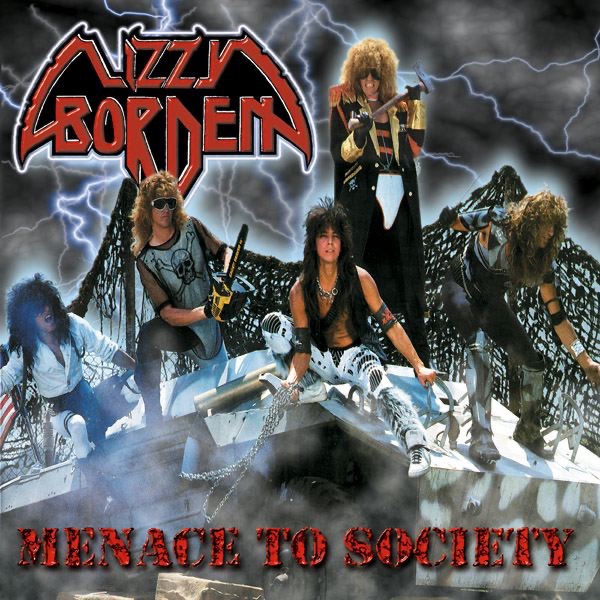 Menace to Society by Lizzy Borden album cover