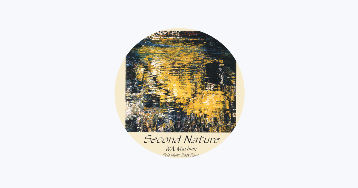 洋楽 W.A. Mathieu Second Nature CD W.A. Mathieu Second Nature