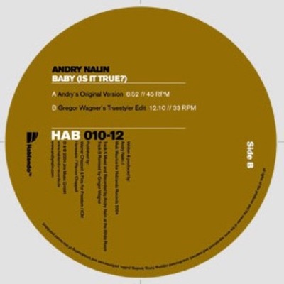 Baby (Is It True?) - Single