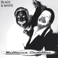 bellevue cadillac - black and White