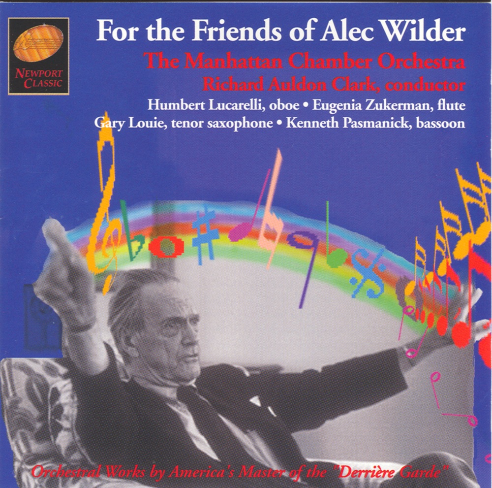 Обложка альбома «Wilder: For The Friends Of Alec Wilder» — Manhattan Chamber Orchestra & Richard Auldon Clark