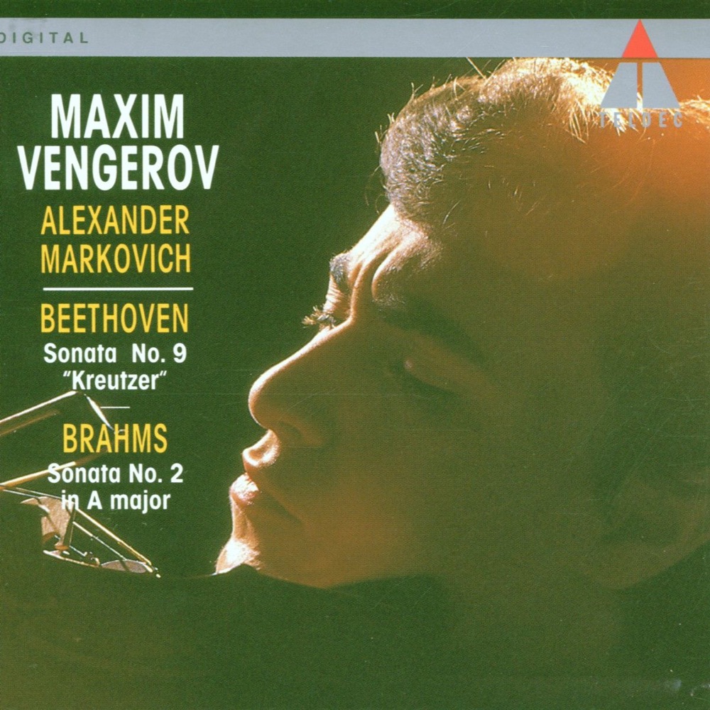 Обложка альбома «Beethoven & Brahms: Violin Sonatas» — Alexander Markovich & Maxim Vengerov