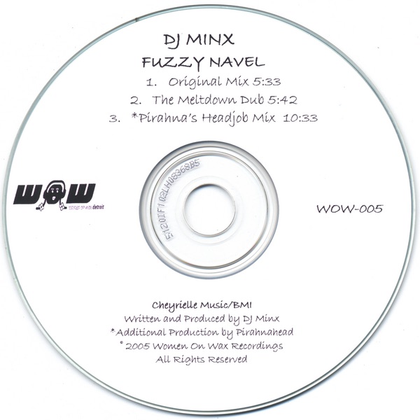 Обложка альбома «Fuzzy Navel» — DJ Minx
