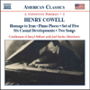 Henry Cowell: A Continuum Portrait, Vol. 2 - Continuum Ensemble