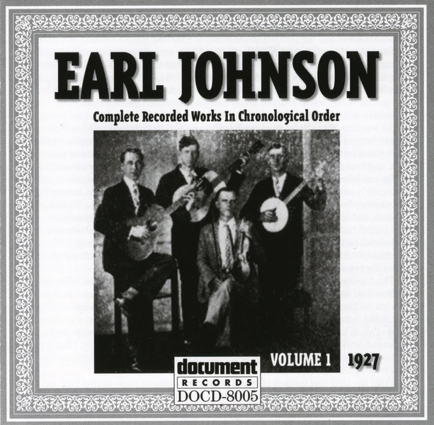 Обложка альбома «Earl Johnson Vol. 1 1927» — Earl Johnson