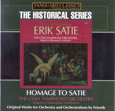 Homage to Satie: Orchestral & Orchestrated Works