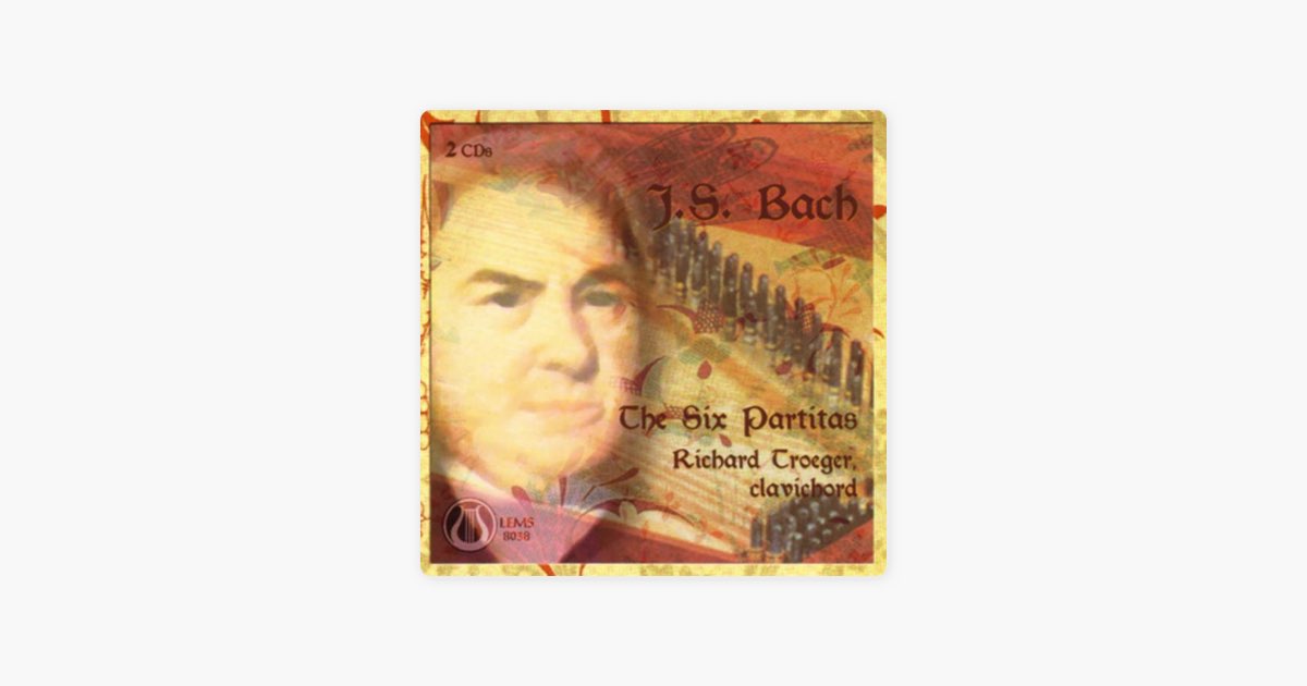 J.S. Bach The Partitas リチャード エガー Amazon.co.jp: J.S.バッハ : パルティータ (全曲) (J.S.Bach