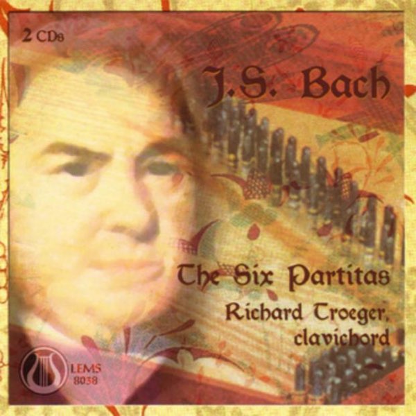 J.S. Bach The Partitas リチャード エガー Johann Sebastian Bach: The Six Partitas, on Clavichord - Vol. 1