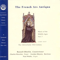 Music of the Middle Ages, Vol. 7: The French Ars Antiqua (13th Century) - Charles Bressler, Gordon Myers, Martha Blackman, Robert Price & Russell Oberlin