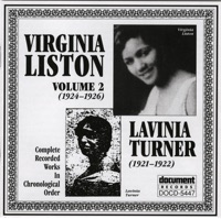 Virginia Liston / Lavinia Turner - Evil Minded Blues