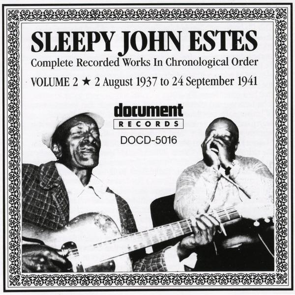 Обложка альбома «Sleepy John Estes Vol. 2 (1937 - 1941)» — Sleepy John Estes