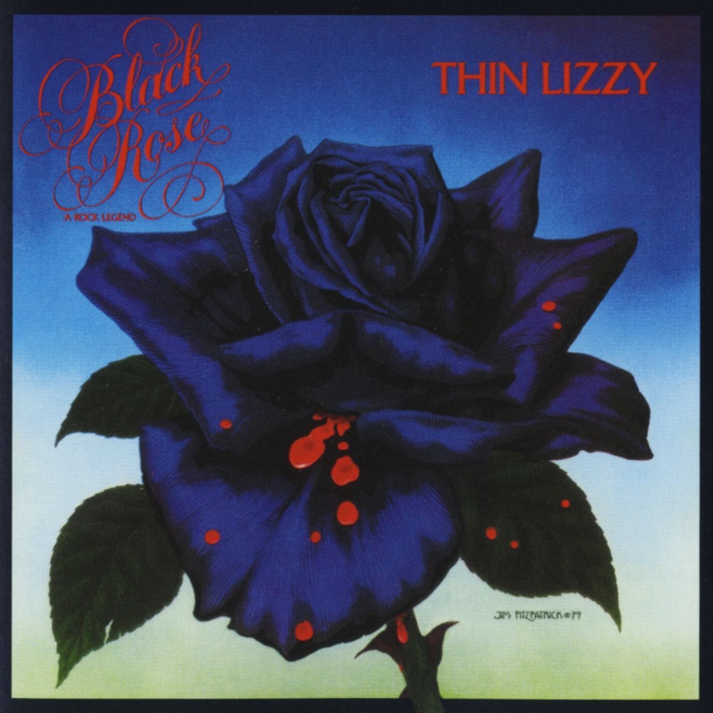 Black Rose: A Rock Legend by Thin Lizzy album cover