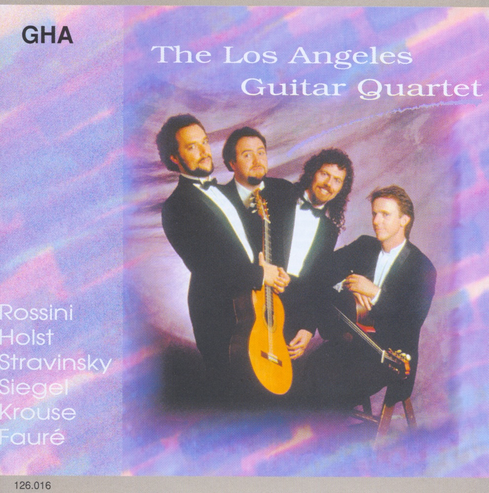 Обложка альбома «Los Angeles Guitar Quartet - Recital» — Los Angeles Guitar Quartet