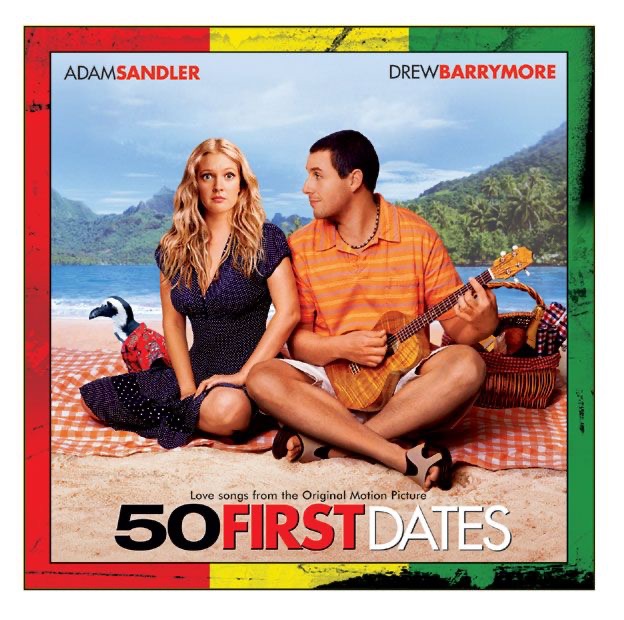 50 First Dates (Love Songs from the Original Motion Picture) by Various Artists album cover