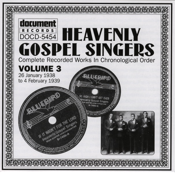 Heavenly Gospel Singers Vol. 3 (1938-1939)