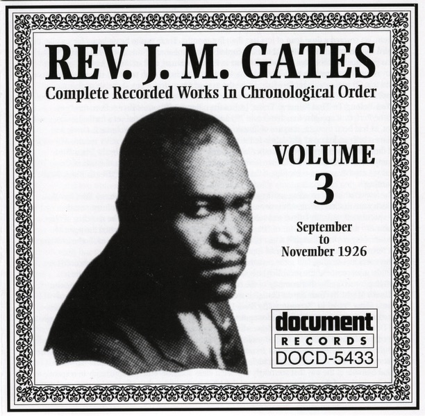 Rev. J.M. Gates Vol. 3 (Sept. - Nov. 1926)