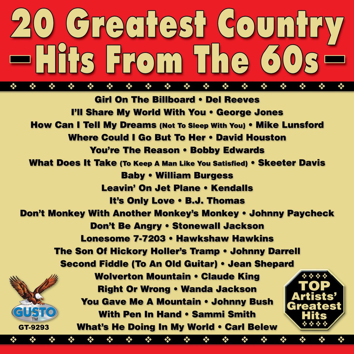 20 Greatest Country Hits From the 60 s Album by Various Artists Apple Music