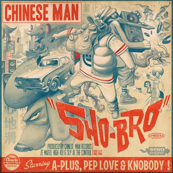 Cover artwork for Sho-Bro (feat. A-Plus, Pep Love & Knobody)