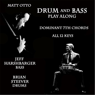 Drum and Bass Play Along Dominant 7th Chords