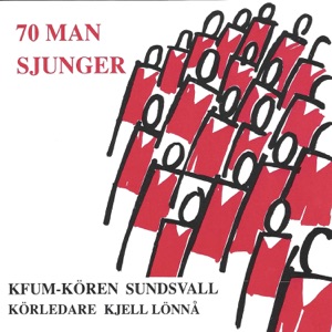 70 man sjunger