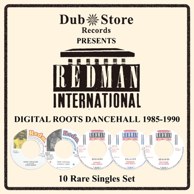Redman International: Digital Roots Dancehall 1985 to 1990 - 10 Rare Singles Set