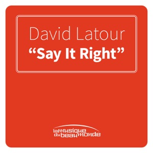 Say It Right - Single