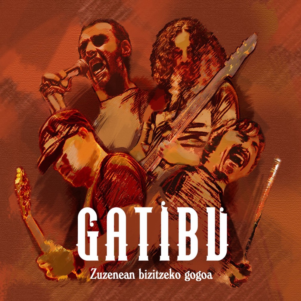Обложка альбома «Zuzenean Bizitzeko Gogoa» — Gatibu