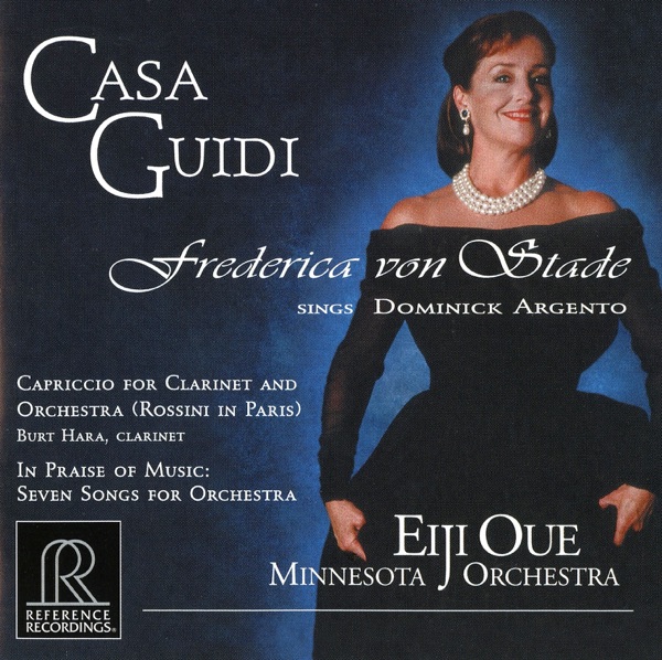 Argento: Casa Guidi, Capriccio "Rossini in Paris" & in Praise of Music