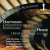 Stream & download Hartmann: Concerto Funèbre & Henze: I Sentimenti di C.P.E Bach