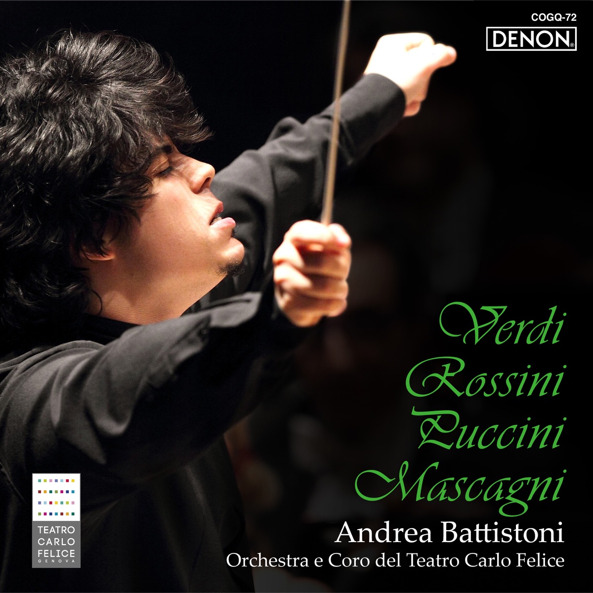 Verdi - Rossini - Puccini - Mascagni - Album by Andrea Battistoni
