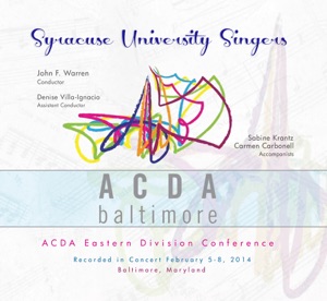 ACDA Eastern Division Conference 2014 Syracuse University Singers - EP
