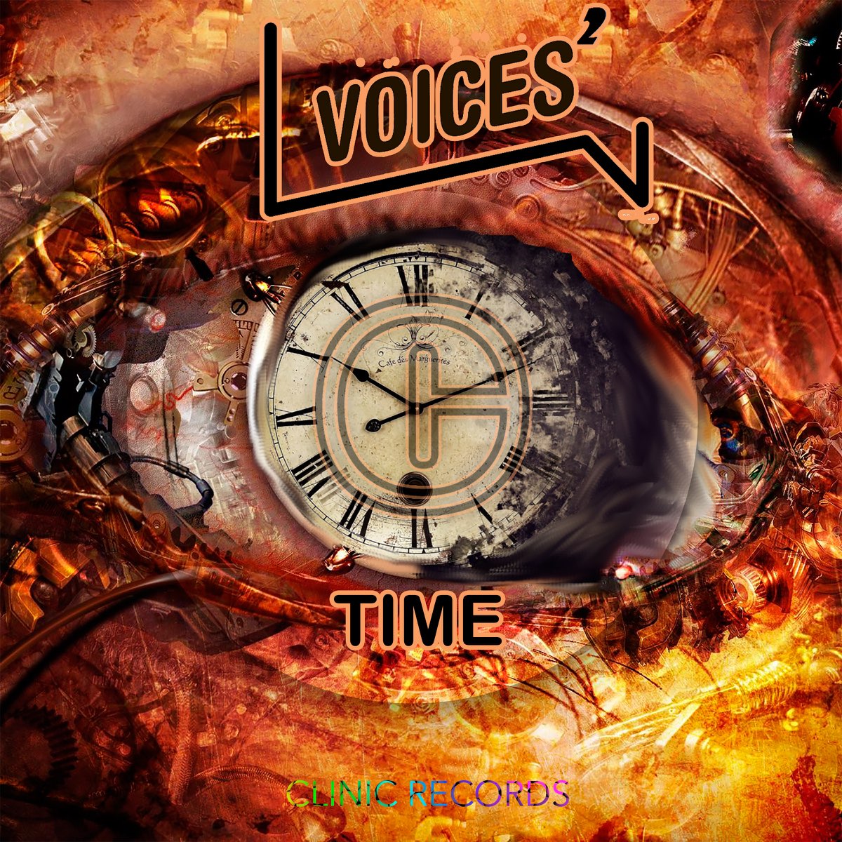 Voice of time. Часы вспять. Растворяющие часы jpg PNG. 2003 - Voices from the past.
