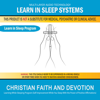 Christian Faith and Devotion: Learning While Sleeping Program (Self-Improvement While You Sleep with the Power of Positive Affirmations) - Learn in Sleep Systems