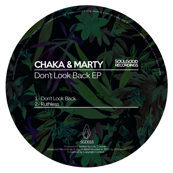 Don't Look Back - Single
