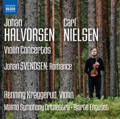 HALVORSEN/NIELSEN/VIOLIN CONCERTOS cover art