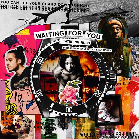 Cover artwork for Waiting for You (feat. Russ)