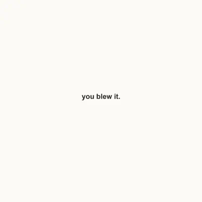 You Blew It. - EP - You Blew It!