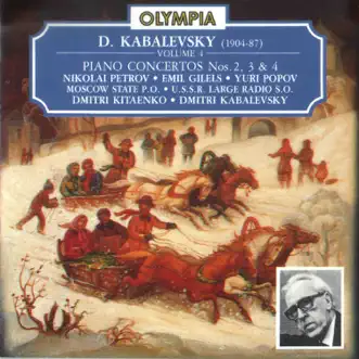 Piano Concerto No. 3, Op. 50: III. Presto by Dmitri Kabalevsky, Large Radio and TV Symphony Orchestra & Emil Gilels song reviws