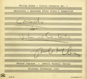 Violin Concerto No. 1: I. Quarter Note = 104 - Quarter Note = 120 by Renaud Capuçon, Dennis Russell Davies & Bruckner Orchester Linz song reviws