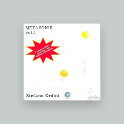 Listen to Stefano Ordini, watch music videos, read bio, see tour dates & more!