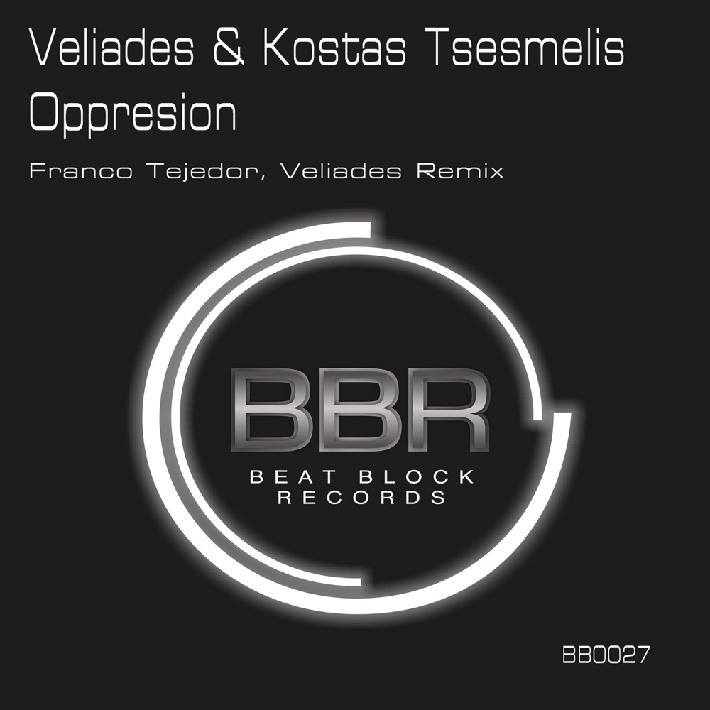 Обложка альбома «Oppression - Single» — Franco Tejedor, Kostas Tsesmelis & Veliades