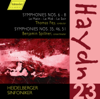 Haydn: Complete Symphonies, Vol. 23 - Heidelberger Sinfoniker, Thomas Fey & Benjamin Spillner