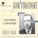 Stravinsky Le sacre du printemps Le chant du rossignol