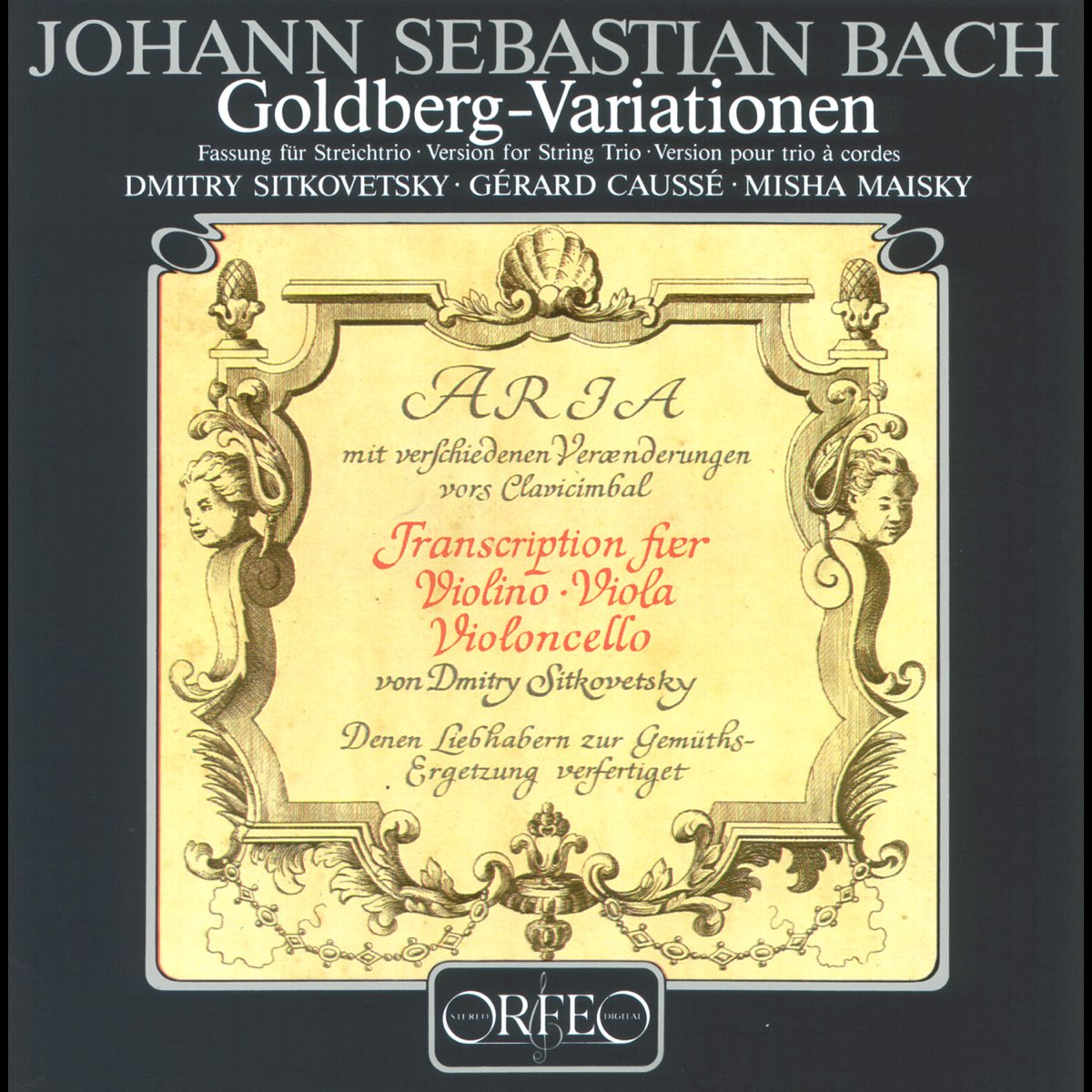 ‎Bach: Goldberg Variations, BWV 988 - Album by Mischa Maisky, Gerard ...