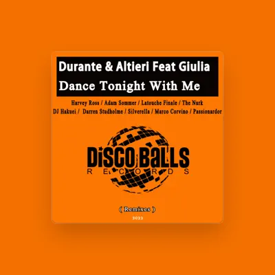 Listen to Durante & Altieri, watch music videos, read bio, see tour dates & more!