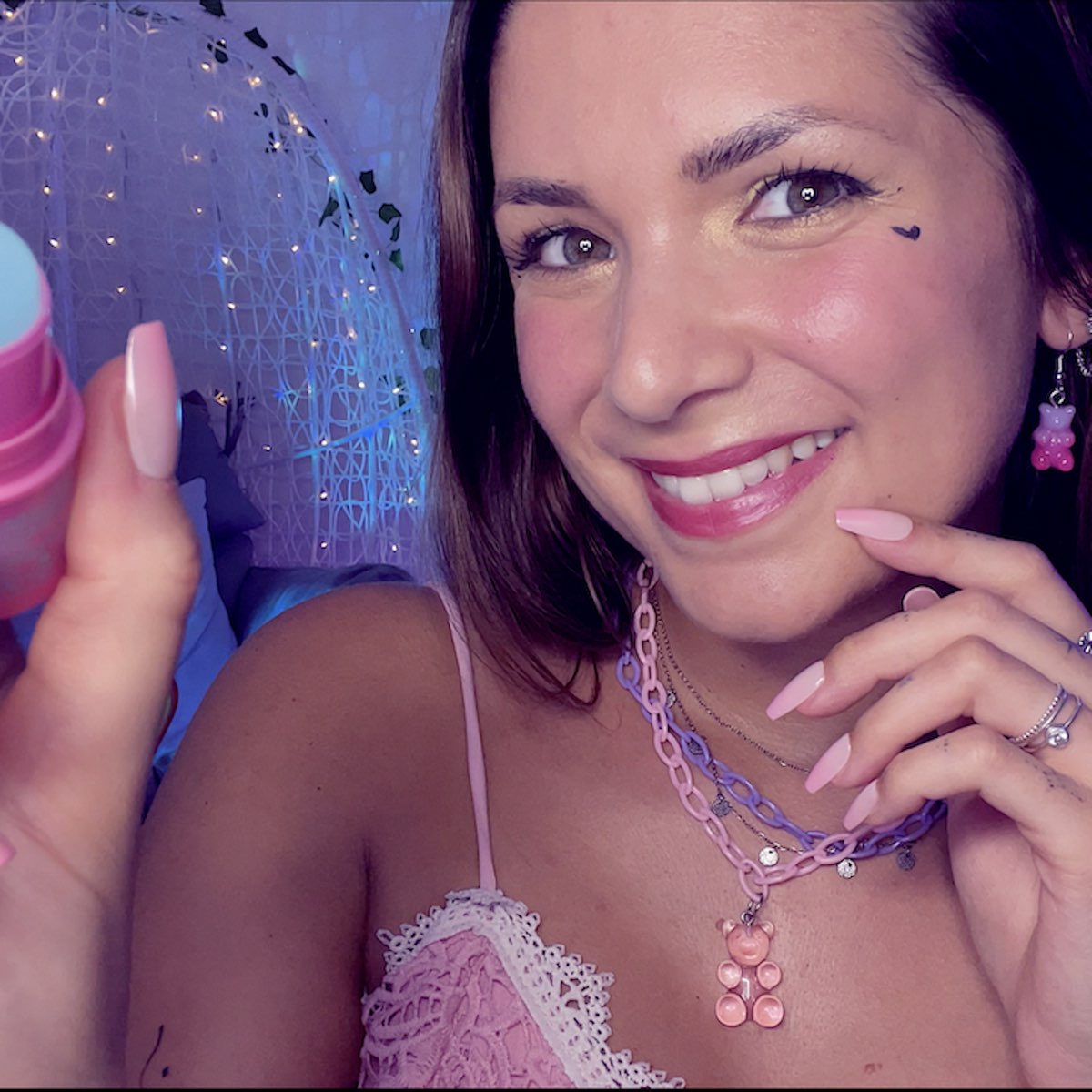 Beauty Sleep Pampering - Friend Gets You Ready For Sleep - Asmr Makeup